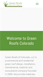 Mobile Screenshot of greenroofsco.com